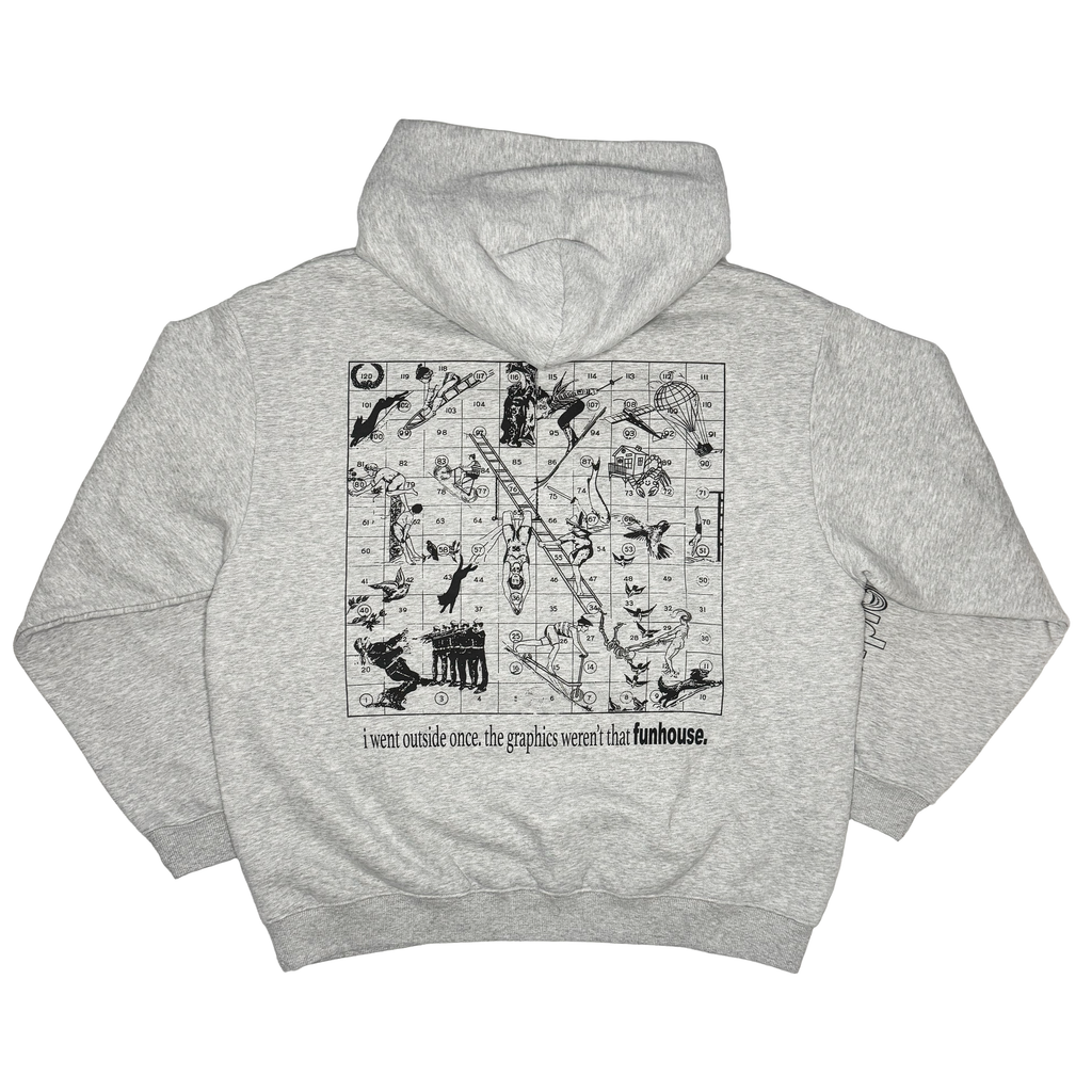 fun and games fleeced hoodie