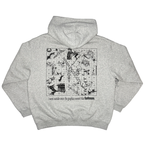 fun and games fleeced hoodie