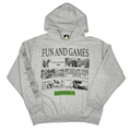 fun and games fleeced hoodie